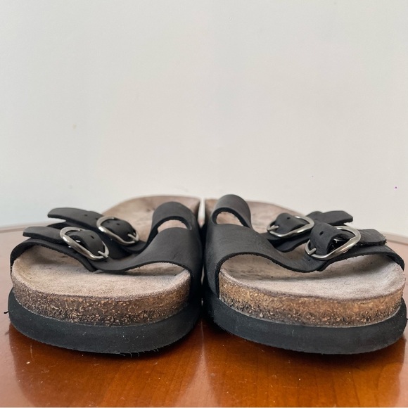 Mephisto Women’s Black Leather Sandals - Picture 4 of 9